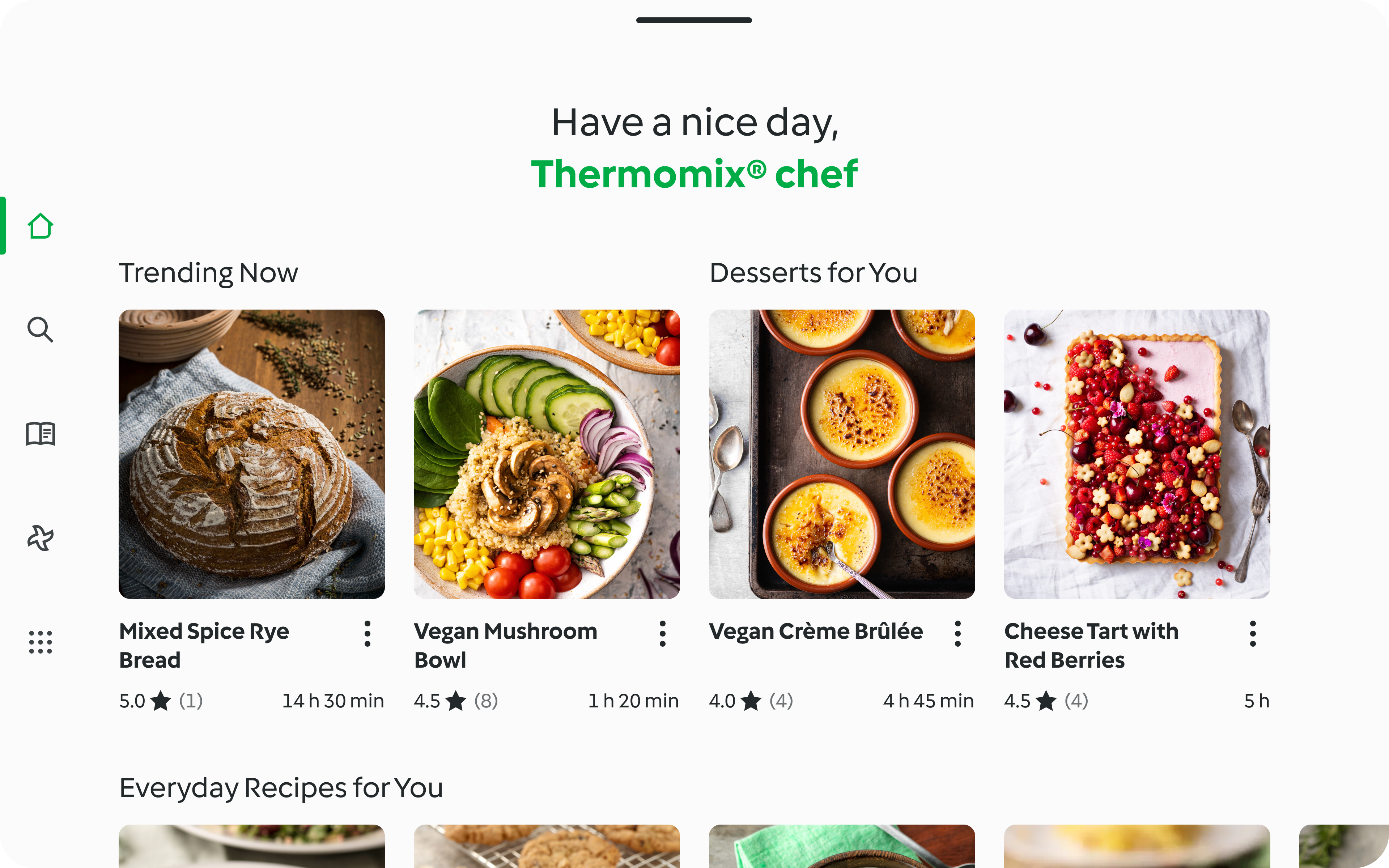CustomisedHomeScreen_OnlyRecipes_Thermomix.png